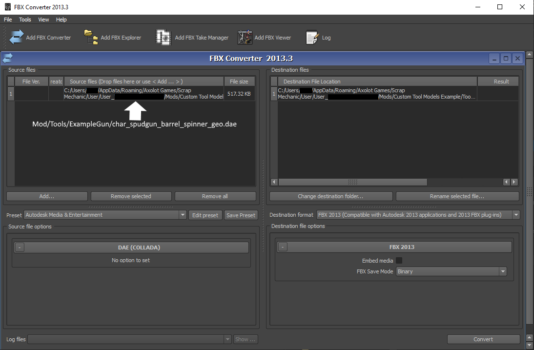 Image of FBX Converter
