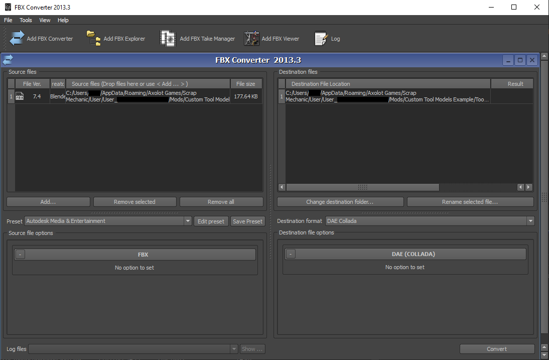 Image of FBX Converter