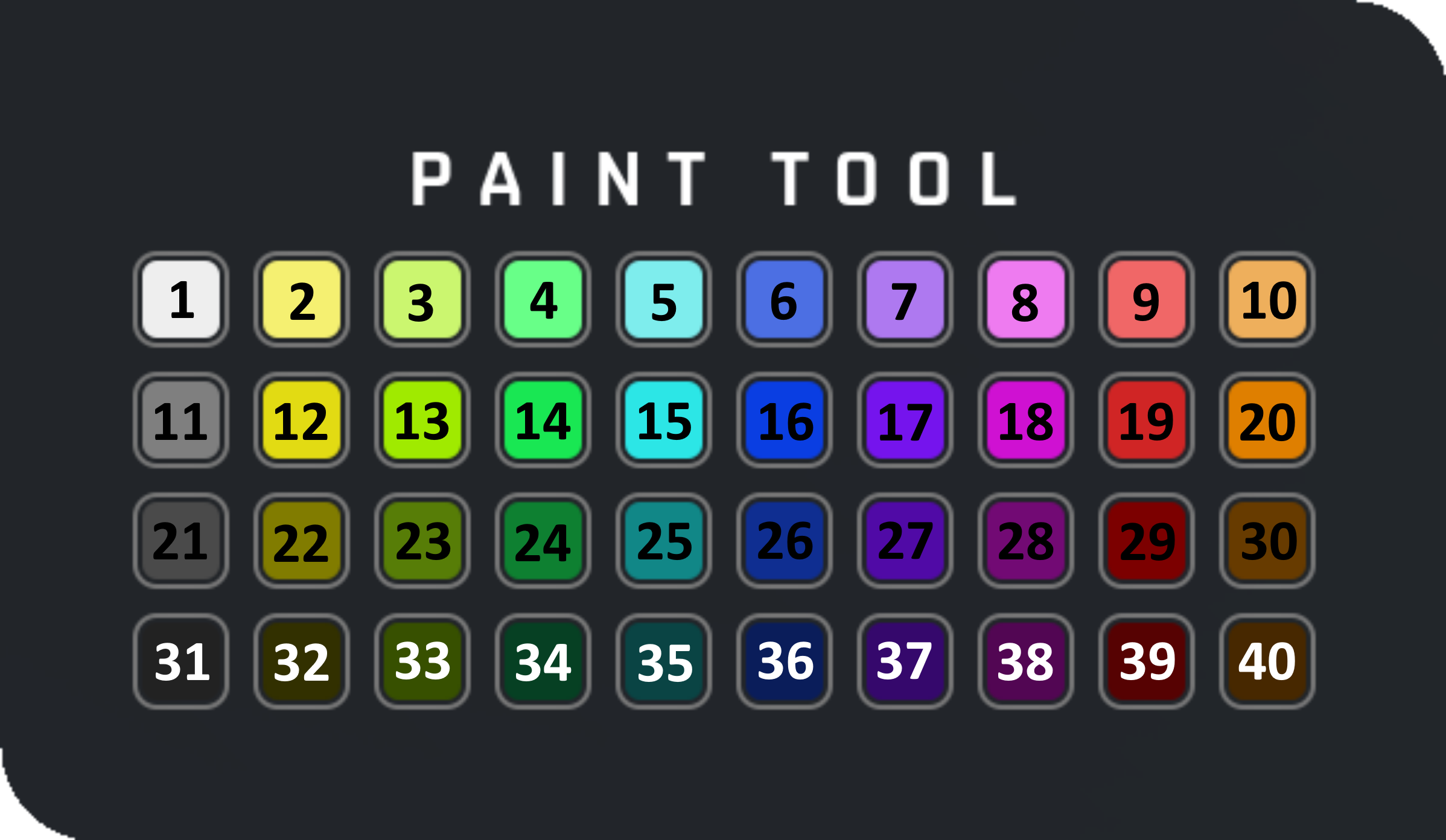 Image of paint tool colors