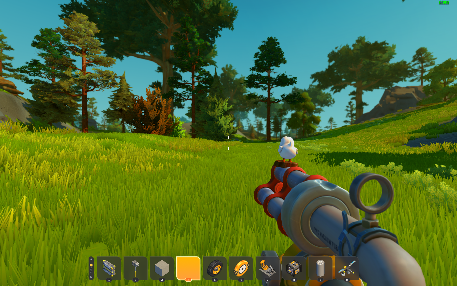 Image of successfully modified gun in-game